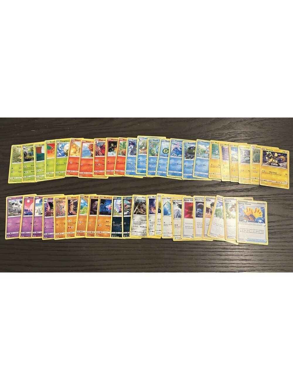 Pokémon Trading Card Lot Modern Mixed Pokémon Trainer & Energy Cards Bundle